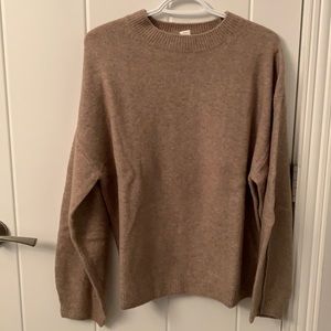 NEW Soft Brown mock neck sweater